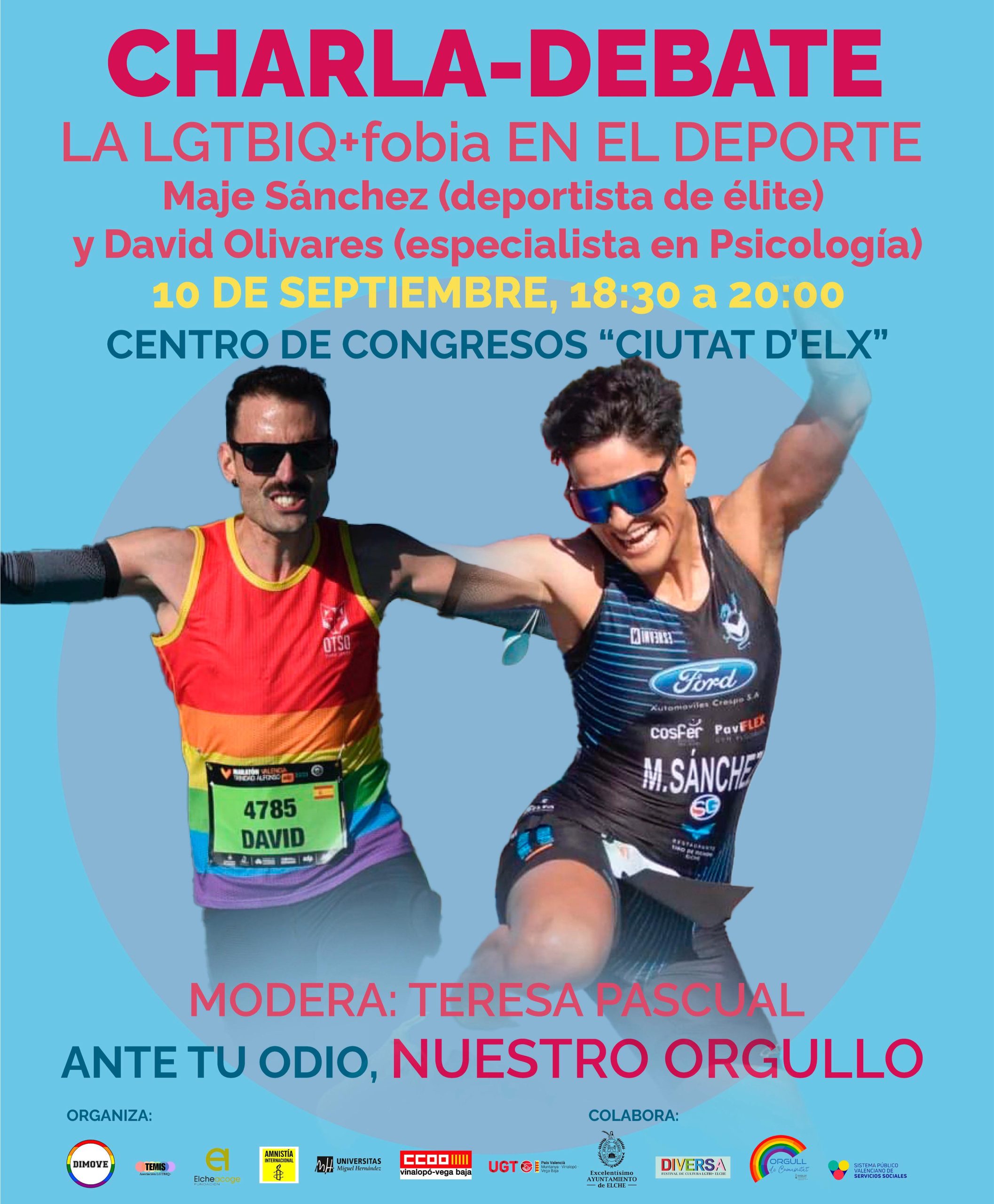 Charla la LGTBIFobia en el Deporte - Orgullo Elche 2025