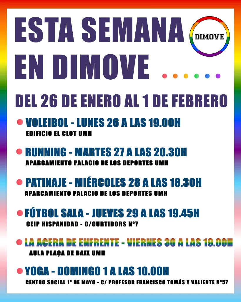 ESTA SEMANA EN DIMOVE DEL 26:01 AL 01:02:26 WEB