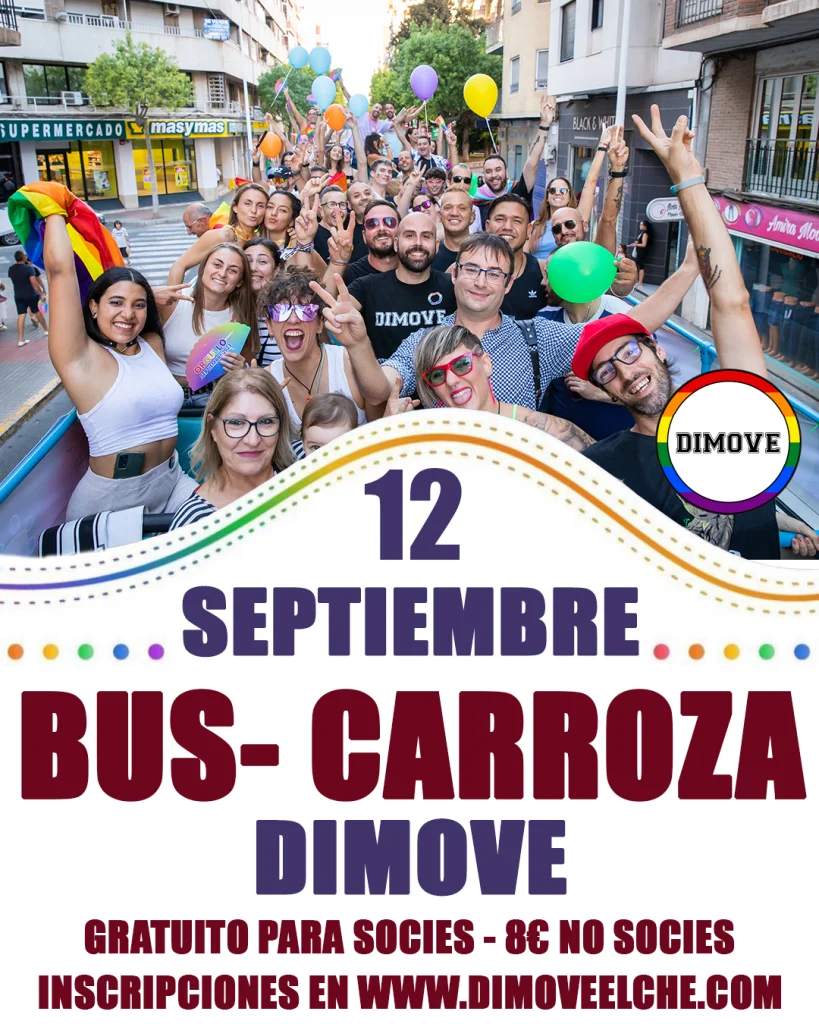 BUS CARROZA ORGULLO 2026