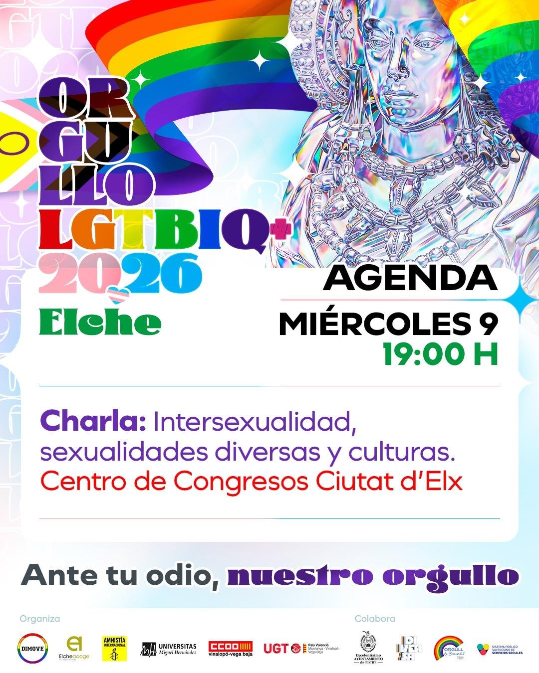 PROGRAMACIÓN ORGULLO 2026 ELCHE