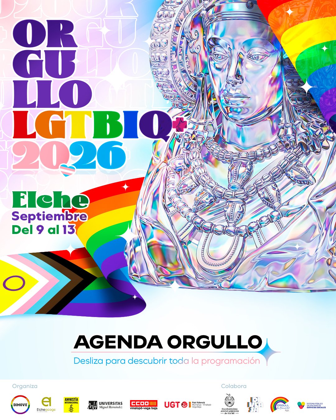 PROGRAMACIÓN ORGULLO 2026 ELCHE